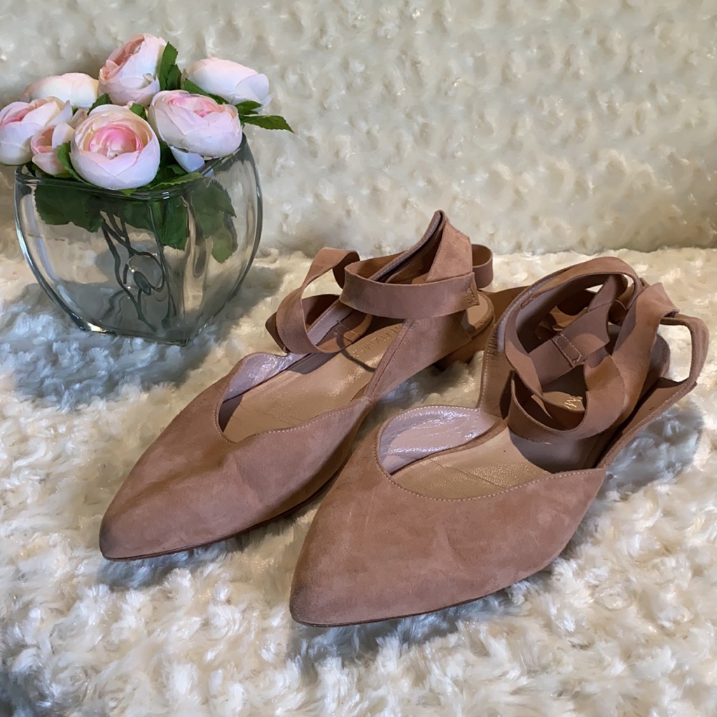 Stuart Weitzman Suede Mules Sz 9.5 W